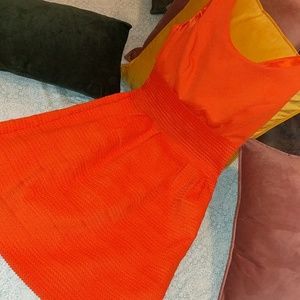 Bold Orange Dress 🎃